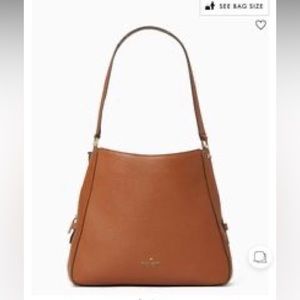 Leila Medium Triple Compartment Shoulder Bag